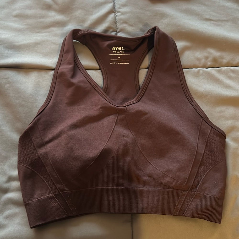 AYBL brown sports bra